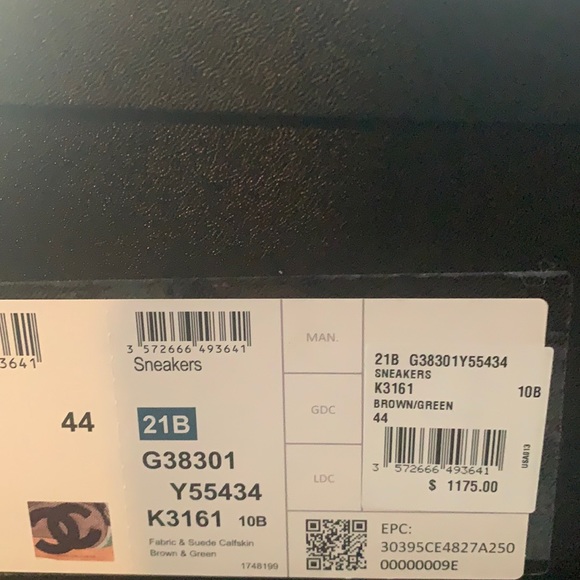 Chanel sneakers - Picture 1 of 6